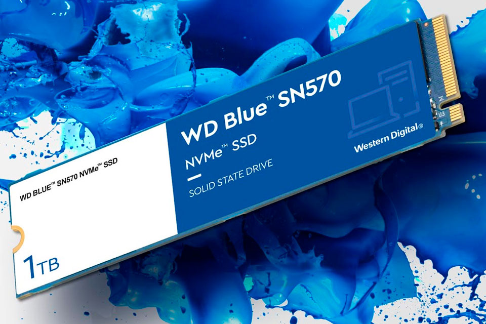 Western Digital выпустила серию доступных NVMe-накопителей WD Blue SN570