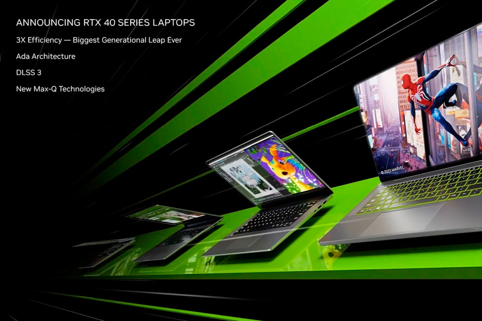 Ноутбуки с GeForce RTX 4090/4080 поступят в продажу 1 февраля