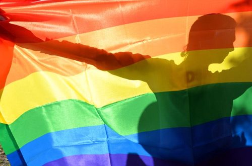 Под стенами Верховной Рады митингуют противники и сторонники однополых браков