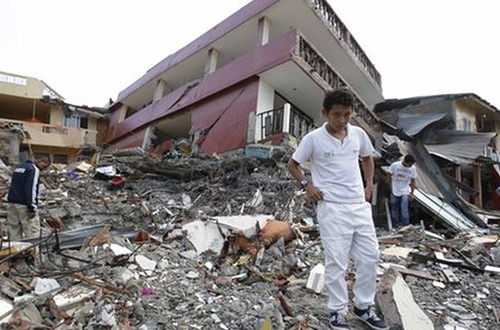 В Эквадоре произошло еще одно землетрясение магнитудой шесть баллов