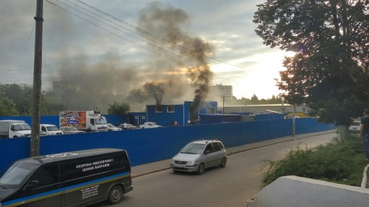 Появилось видео мощного взрыва, произошедшего в Харькове (ВИДЕО)