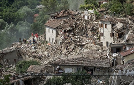 В Италии произошло еще одно землетрясение магнитудой 4.4 балла