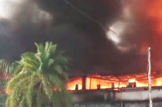 На фабрике в Бангладеш начался масштабный пожар, есть жертвы (ВИДЕО)