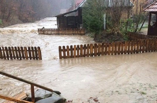 Сильнейший паводок в Закарпатье — в некоторых районах уже затоплены десятки домов (ВИДЕО)
