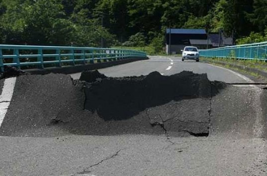 На северо-востоке и востоке Японии произошло новое землетрясение магнитудой 6,1