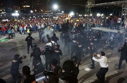 Протесты в Мексике: шесть погибших, еще полторы тысячи человек задержаны