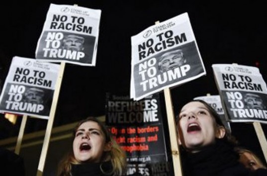 В США началась неделя протестов против инаугурации Трампа