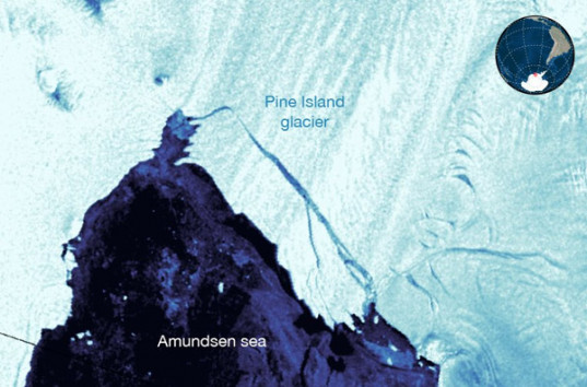 От Антарктиды откололся новый гигантский айсберг площадью более 250 кв. км