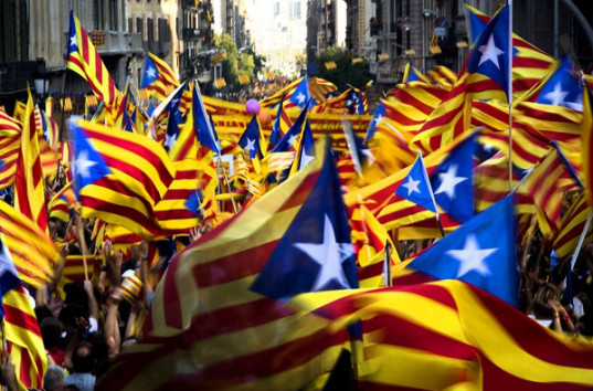 В Каталонии началась общерегиональная забастовка, организованная профсоюзами