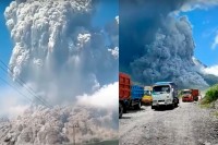 На острове Ява в Индонезии началось извержение вулкана Мерапи