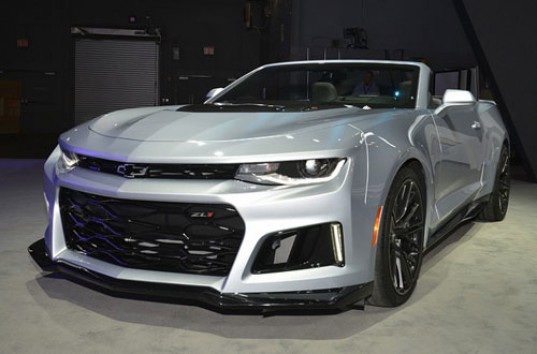 Компания Chevrolet на автошоу в Нью-Йорке представила шестое поколение Camaro ZL1