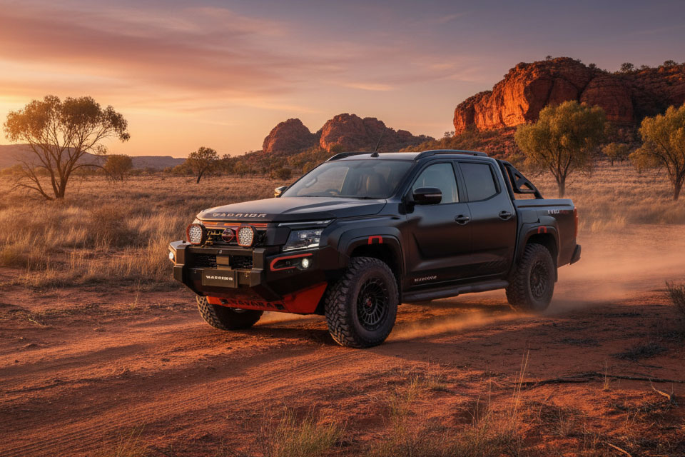 Представлен Nissan Navara для Австралии: жесткий дизайн