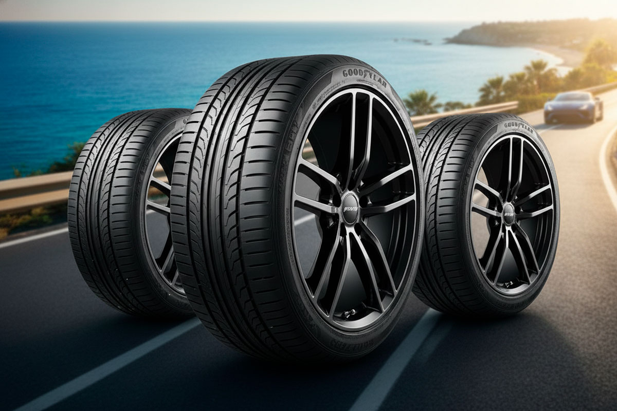 Лучшие летние шины Goodyear: обзор моделей