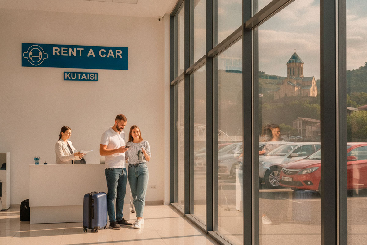 Прокат авто в Кутаиси: удобный старт маршрута по Западной Грузии