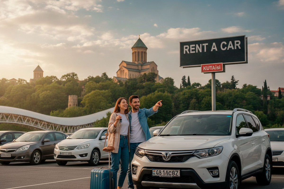 Прокат авто в Кутаиси: удобный старт маршрута по Западной Грузии