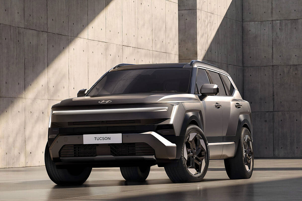 Hyundai Tucson 2027: брутальный дизайн и система Pleos Connect