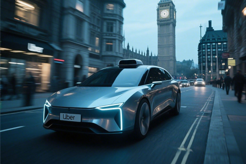 Uber и Wayve запустят в Лондоне беспилотные такси в 2026 году