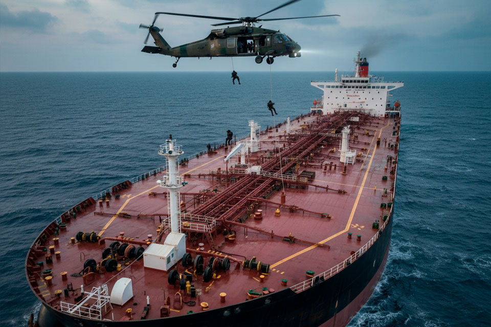 США задержали танкер Sagitta в Карибском море: седьмой случай