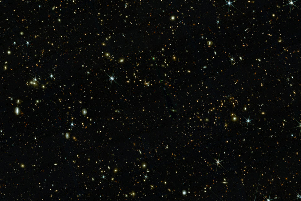 Новая карта Вселенной с 800 000 галактик от COSMOS-Web