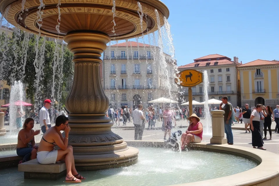 Аномальная жара в Европе: температура в ряде стран превысила 40°C