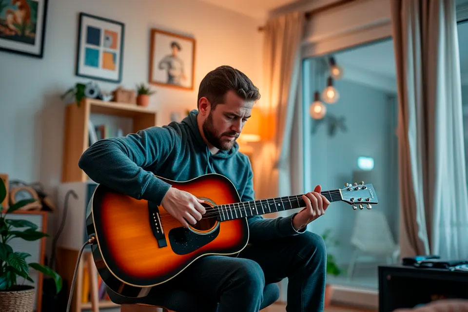 The thrill of guitar learning: Unlocking musical creativity