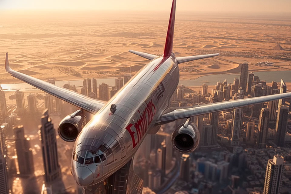 В Дубае строят отель Emirates Air Hotel с Airbus A380 на крыше