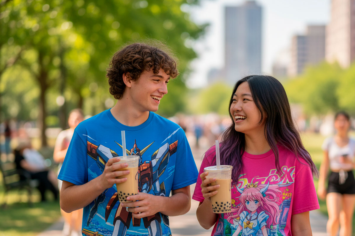 Футболки с аниме-принтами для детей и взрослых: тренды 2026 года