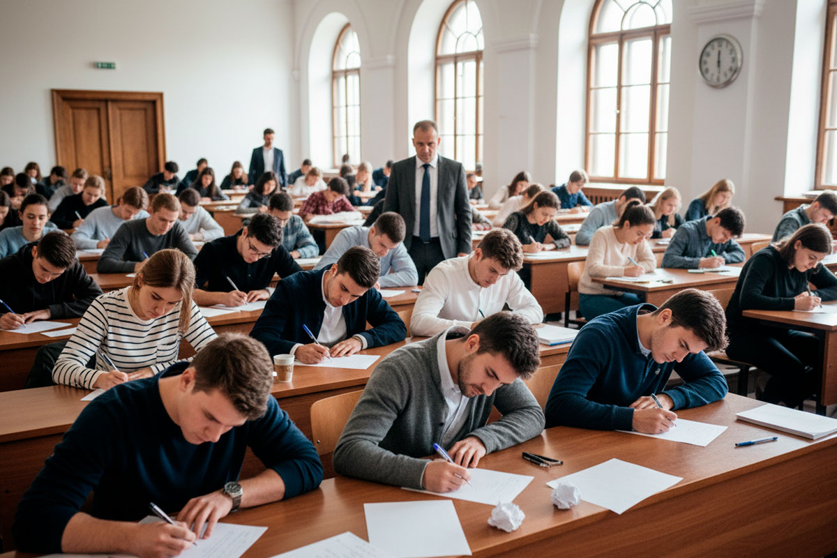 Вузы возвращают рукописные экзамены из-за нейросетей