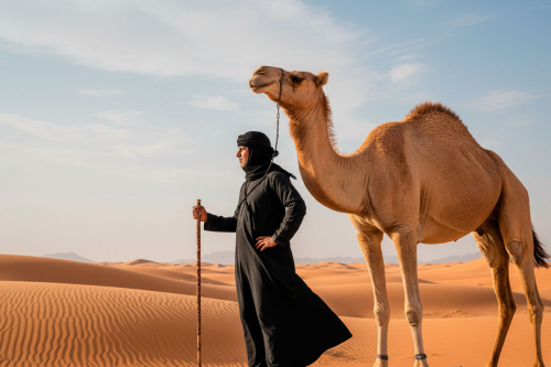 Секрет черной одежды бедуинов: как выжить в жаркой пустыне