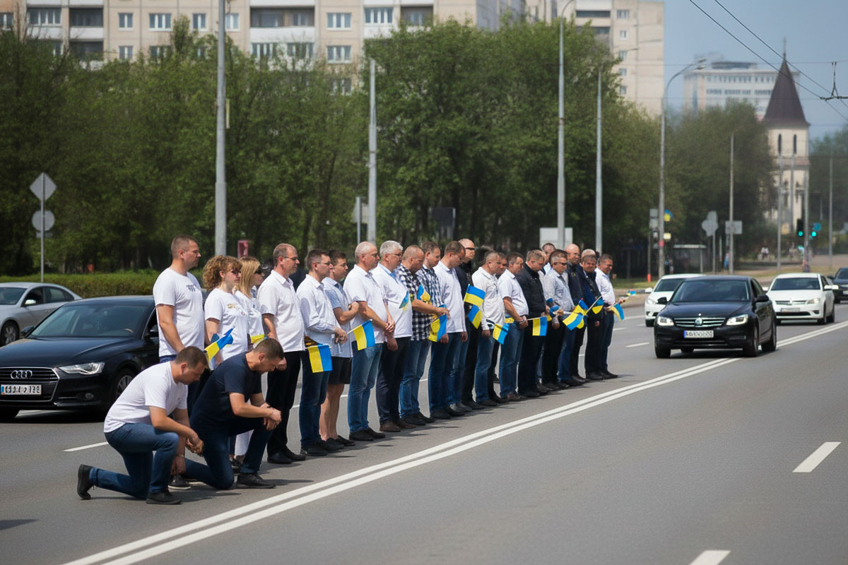 В Украине предложили снимать бронь за нарушение минуты молчания