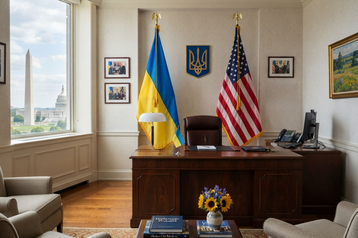 Зеленский подписал указ об увольнении посла Украины в США