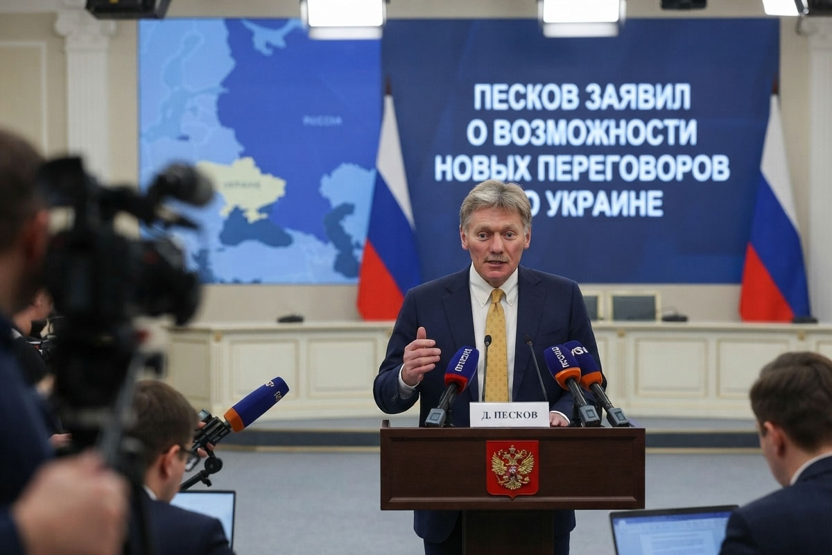 Песков заявил о возможности новых переговоров по Украине