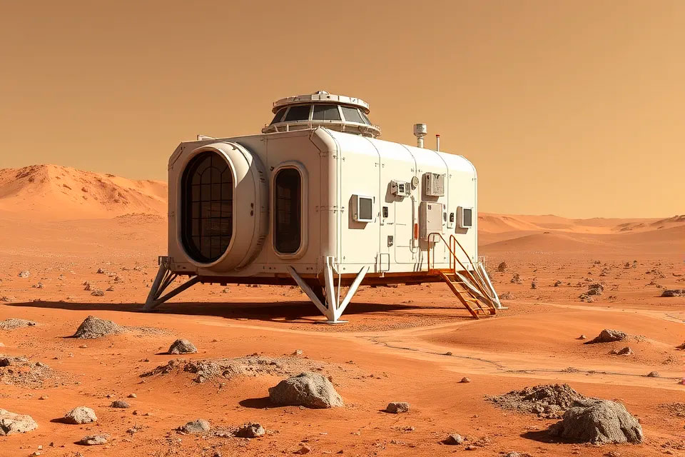 Экипаж NASA начинает 378-дневную симуляцию миссии на Марс