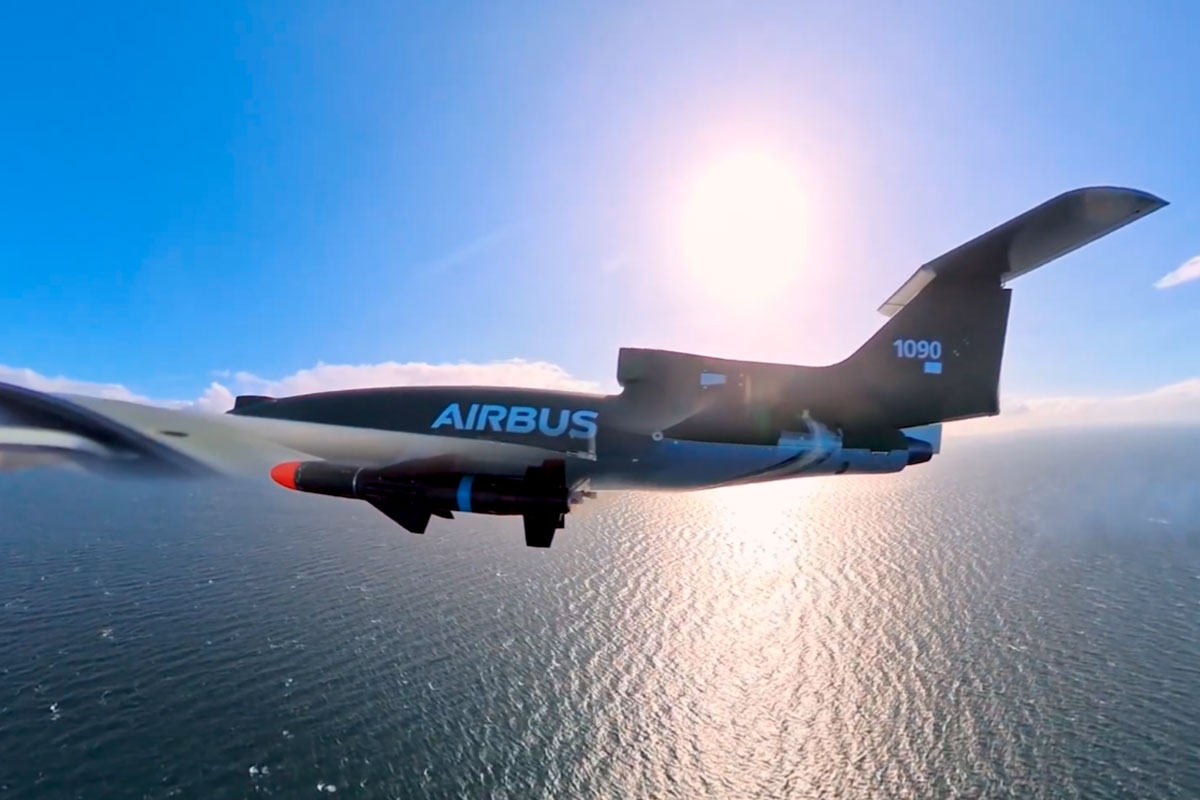 Автономный дрон-перехватчик Airbus «Bird of Prey», — первый полет