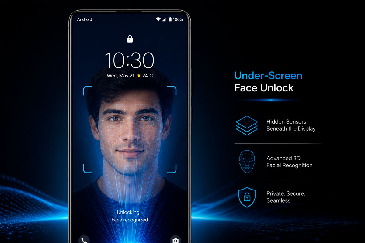 Face ID теперь спрячут под дисплей. Забудьте о челке