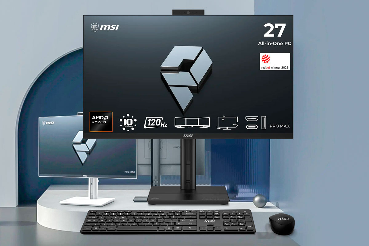 MSI представила линейку моноблоков PRO MAX 27P и PRO