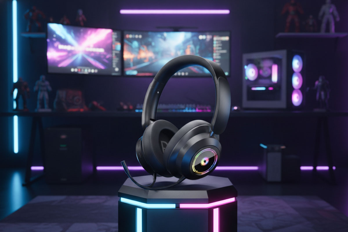 Lenovo Aurora GH15: Гарнитура с RGB и батареей на 1000 мАч