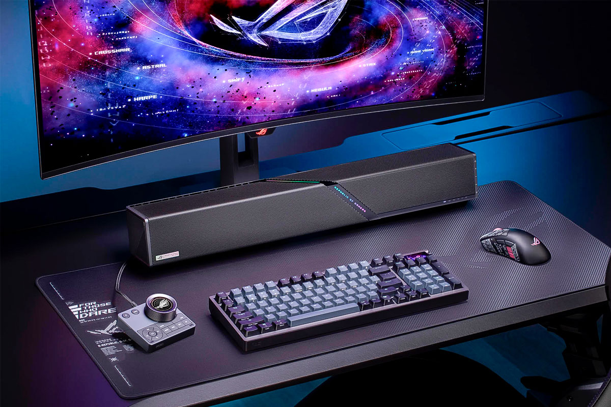 ASUS ROG Gjallar — новый игровой саундбар с Dolby Atmos
