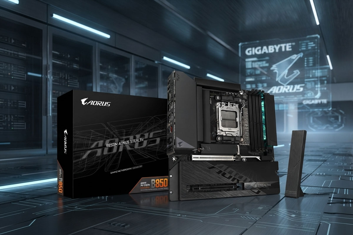 GIGABYTE B850M Aorus Stealth представлена официально