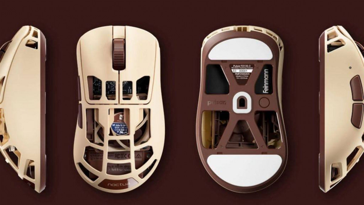 Pulsar и Noctua выпустили игровую мышь с охлаждением ладони