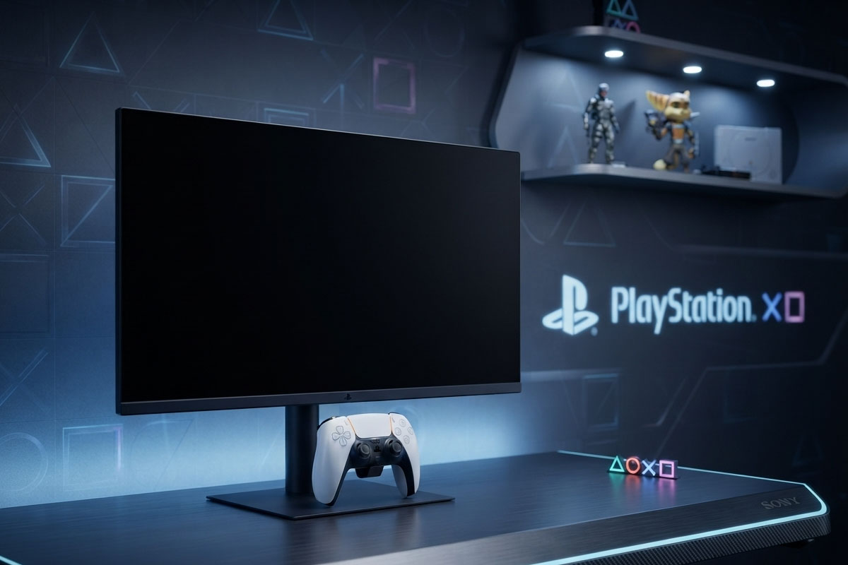 Первый монитор PlayStation с экраном 240 Гц и зарядкой DualSense