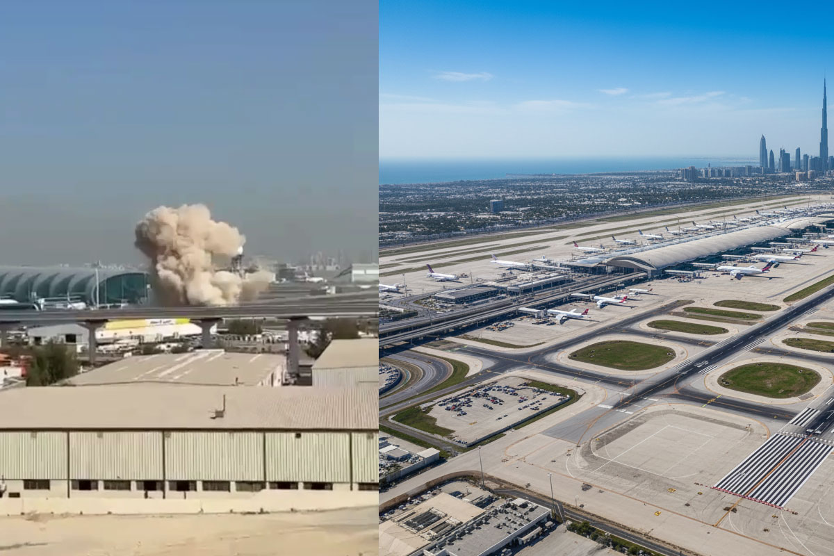 В аэропорту Дубая зафиксированы прилеты беспилотников