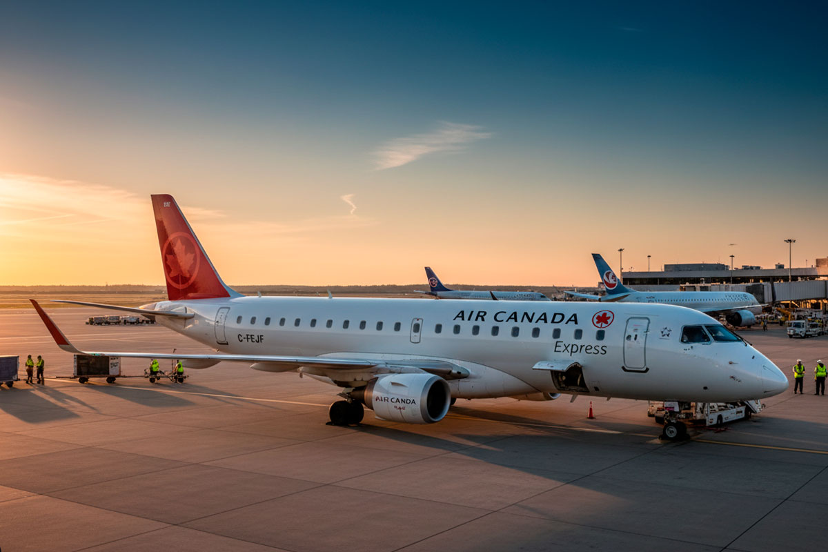 В аэропорту Нью-Йорка лайнер врезался в пожарную машину