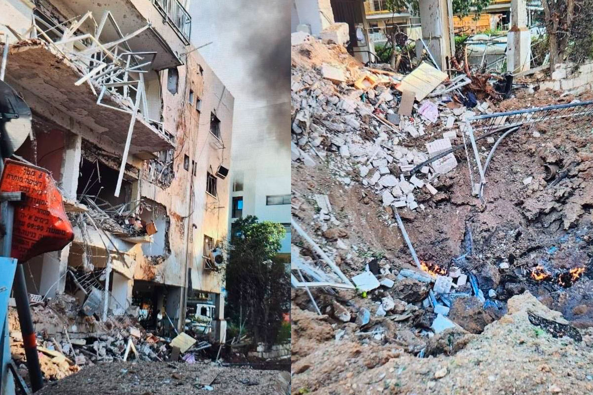 Тель-Авив под огнем: шесть пострадавших при утреннем ударе