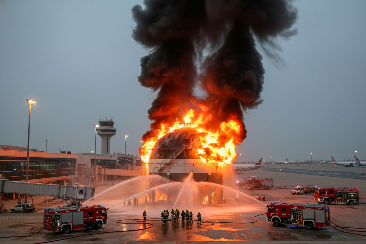 Беспилотники Ирана поразили аэропорт Кувейта: жертв нет