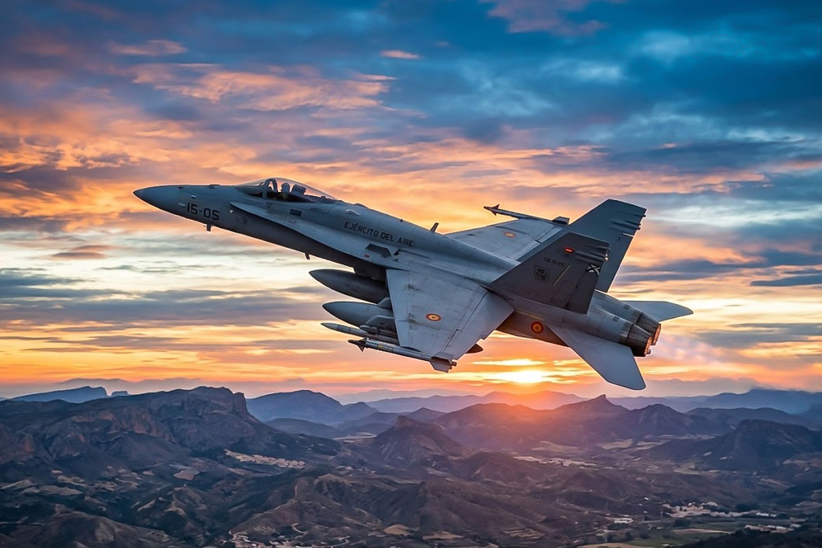 F-18 Испании сбил неопознанный беспилотник над Румынией