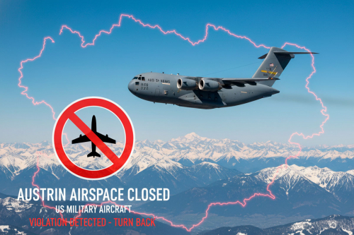 Австрия закрыла небо для самолетов США из-за войны с Ираном